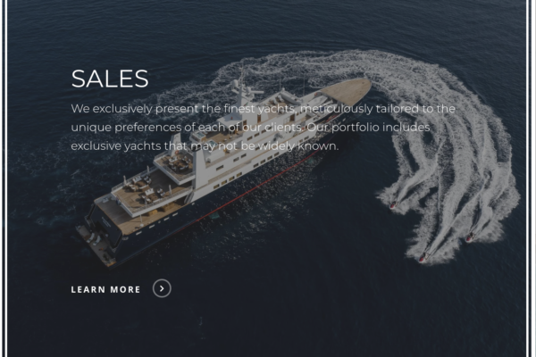 Yachta Monaco Website designed by BSS